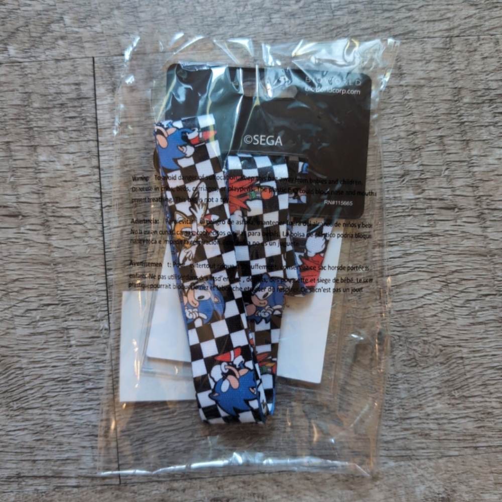 Sonic the Hedgehog officially licensed lanyard - brand new! - Picture 3 of 6